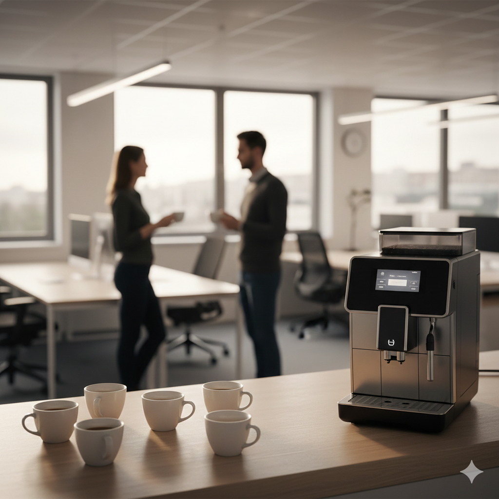 Il rituale del caffè in ufficio: un momento chiave della giornata lavorativa