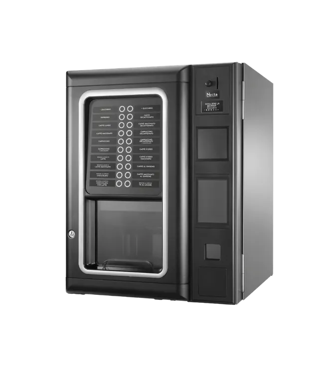 Distributore automatico da tavolo Necta Barista 300, compatto ed elegante per piccoli uffici in Toscana