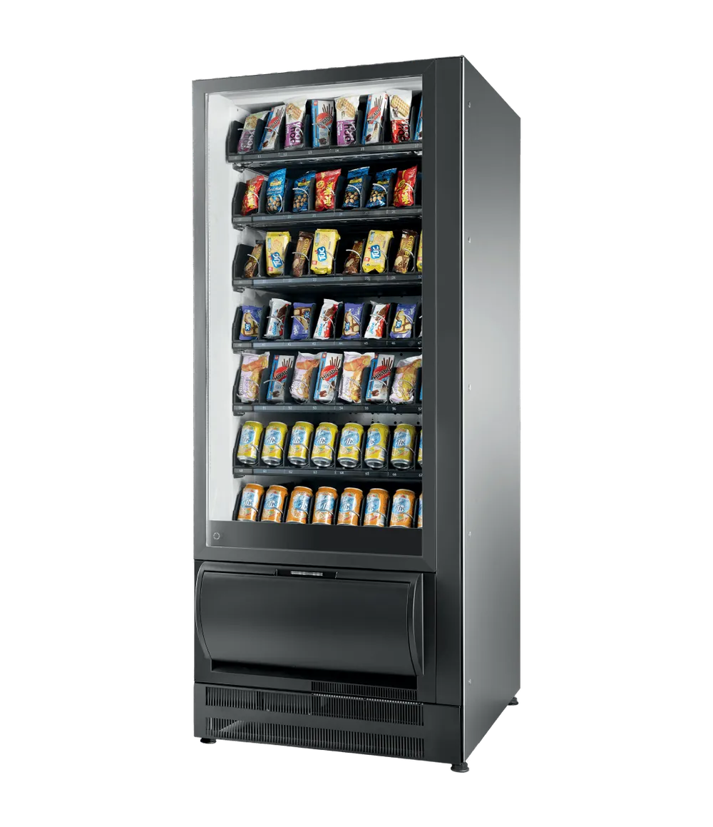 Distributore automatico Necta Gusto 8 Twin slave snack & drink ad alta capacità per aziende in Toscana